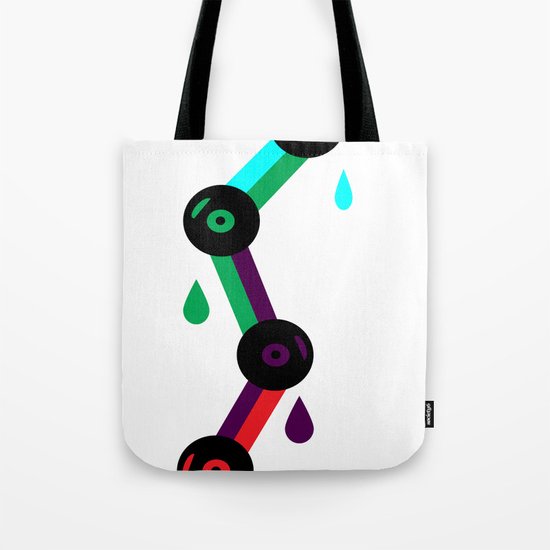 Drips Of Sound Tote Bag