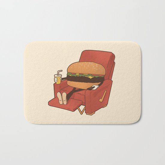 Lunch Break. Bath Mat