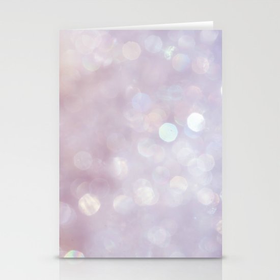 Bokeh Series - English Lavender Stationery Cards