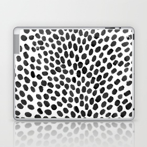 Bold And Black Pattern Laptop & iPad Skin