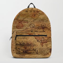 Vintage Steampunk Paper Backpack