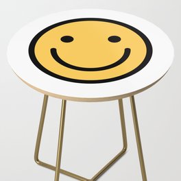 Smiley Face   Cute Simple Smiling Happy Face Side Table