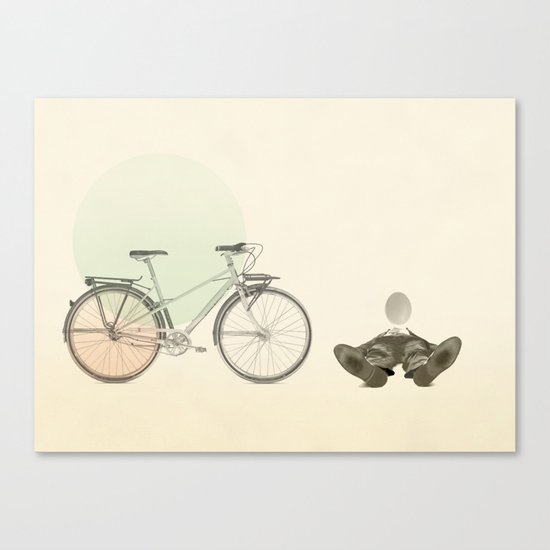 bad egg Canvas Print