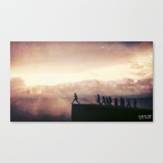 Follow The Leader Canvas Print