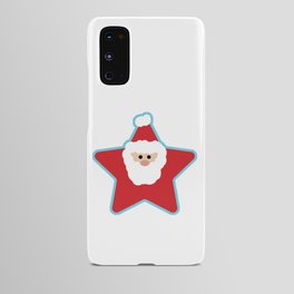 Santa star Android Case
