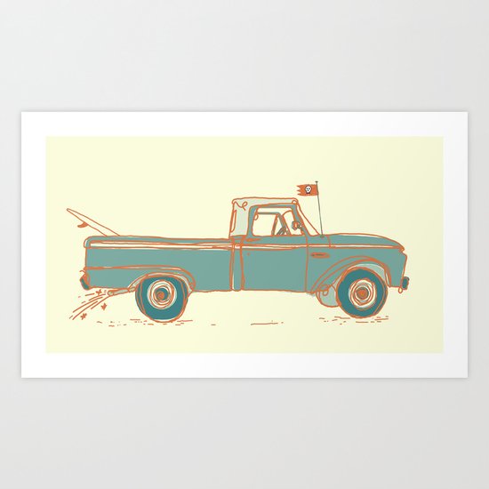 Get Lost #2 Art Print