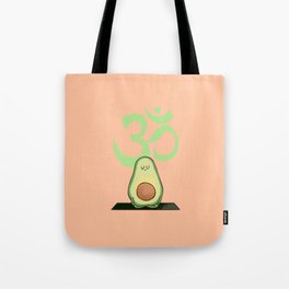 Om Avocado Tote Bag