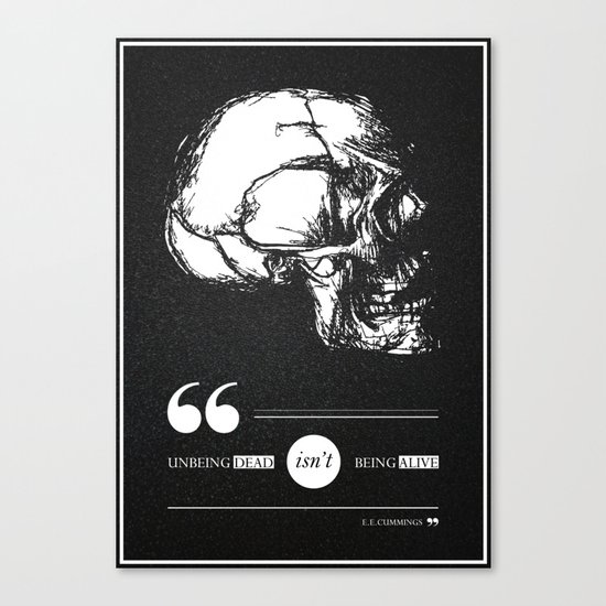 Dead or alive Canvas Print