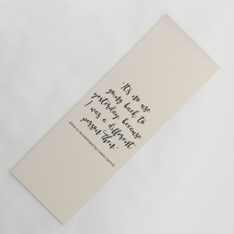 Inspirational Yoga Mats Society6
