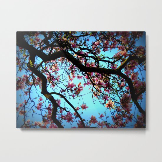La Magnolia Metal Print