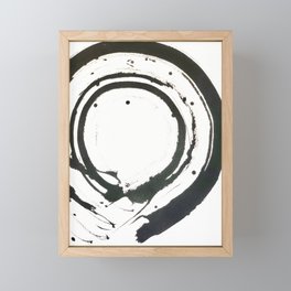 Zen Circle 1 Framed Mini Art Print