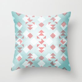 Water Hyacinth Throw Pillow