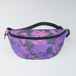 Ethereal Flowers Pink and Purple  Fanny Pack