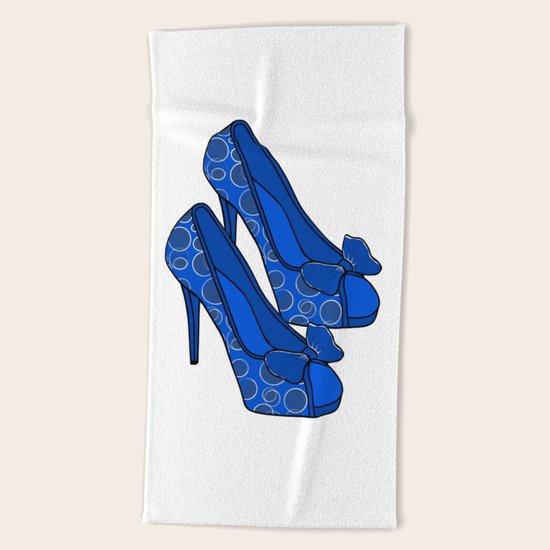 Happy Feet Beach Towel