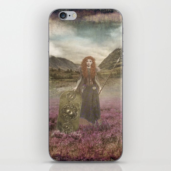 Boudica Queen of Iceni Tribe iPhone Skin