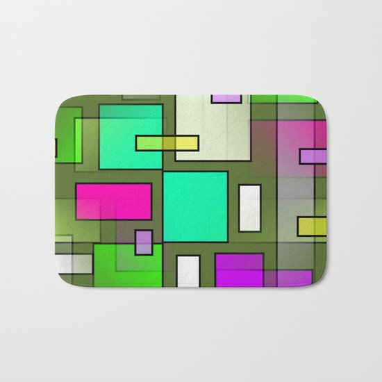 Color Structure Bath Mat