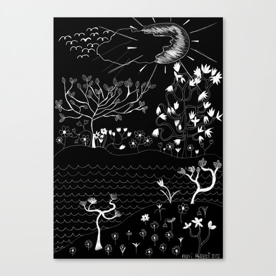 Perfect Imperfection (Inverted version) Canvas Print