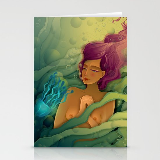 Jellyfish Stationery Cards
