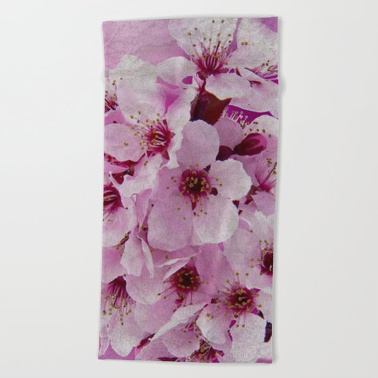 Cherry blossom #6 Beach Towel