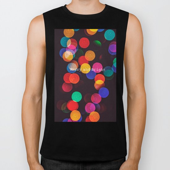 merry and bright Biker Tank