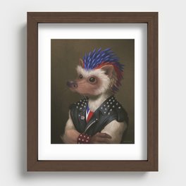 The Hedgehog Recessed Framed Print