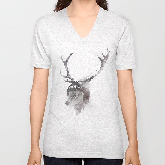 In the memory of Buzz Harley Unisex V-Neck