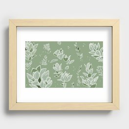 Succulent Sunshine- Beauty Flourishes in the Sun Recessed Framed Print
