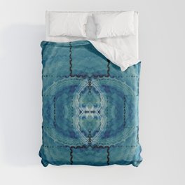 Tile and Lace Duvet Cover