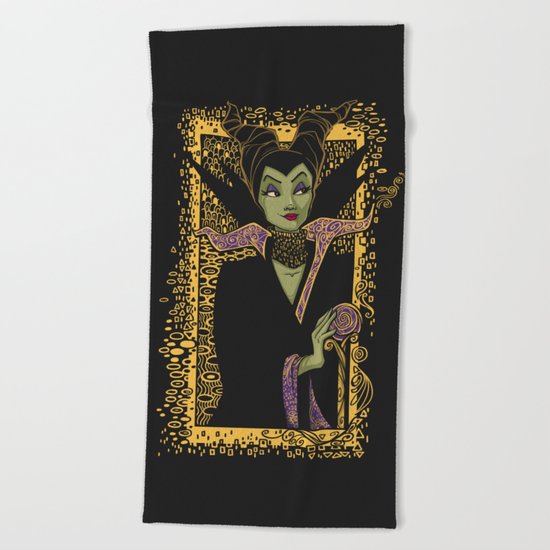 The Dark Faerie Beach Towel