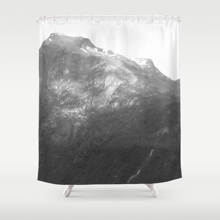 Over the Mountains no.1 Shower Curtain