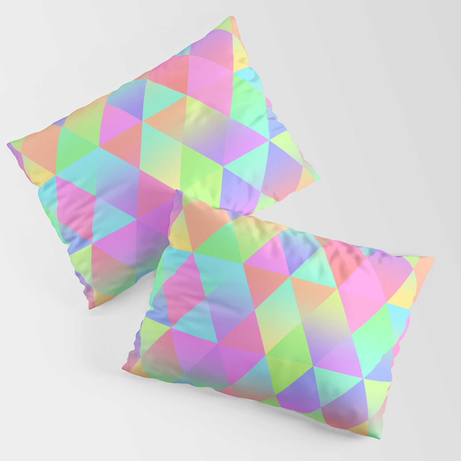 triangular prism pillow