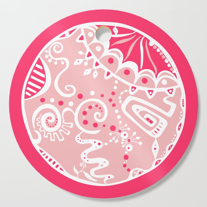 Dot #7 by lalalamonique Cutting Board
