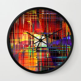 steel 3 Wall Clock