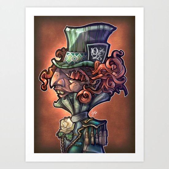 Mad Hatter Art Print