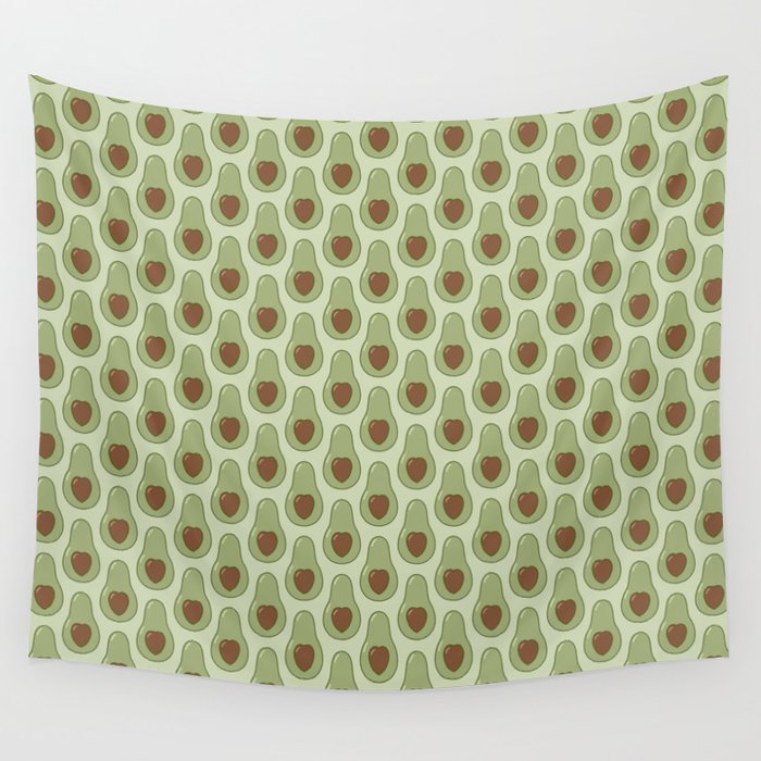 Foodies avocados love 4 Wall Tapestry