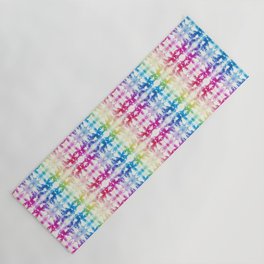 Tie Dye Rainbow Yoga Mat
