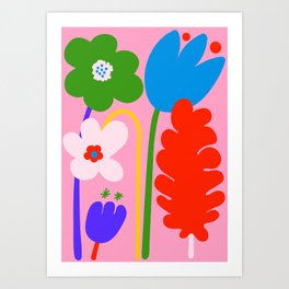Bunch of Blossoms Art Print