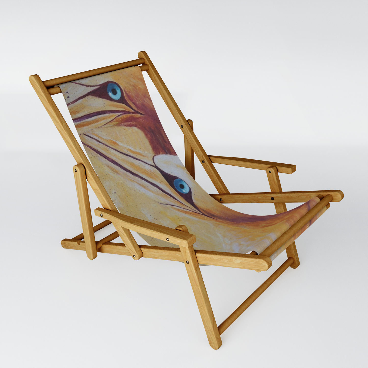 Crazy Love L Amour Fou Sling Chair By Sylviecharbonneau Society6