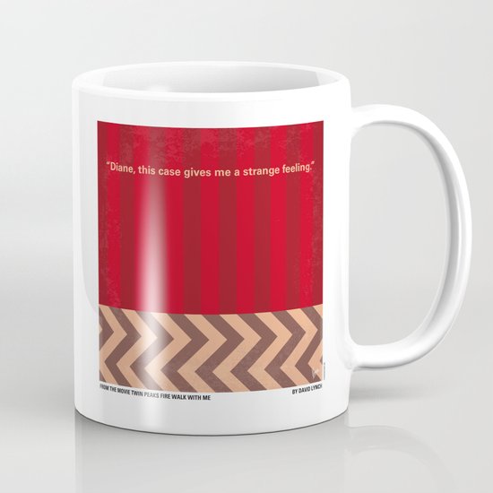 No169 My Twin Peaks minimal movie poster Mug
