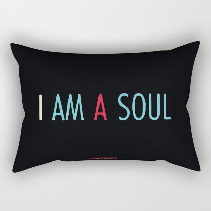 I am a Soul Rectangular Pillow