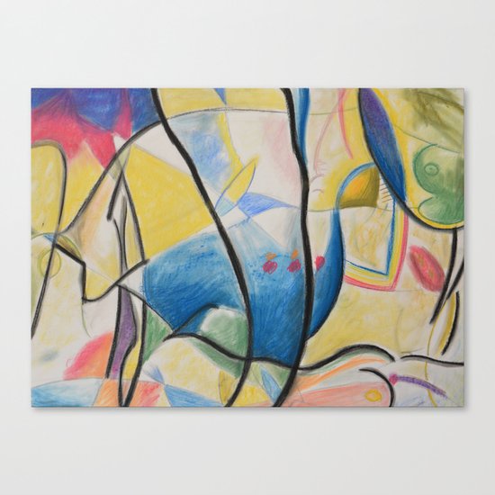 Figure Dance Canvas Print