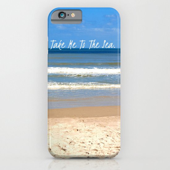 Take Me To The Sea iPhone & iPod Case
