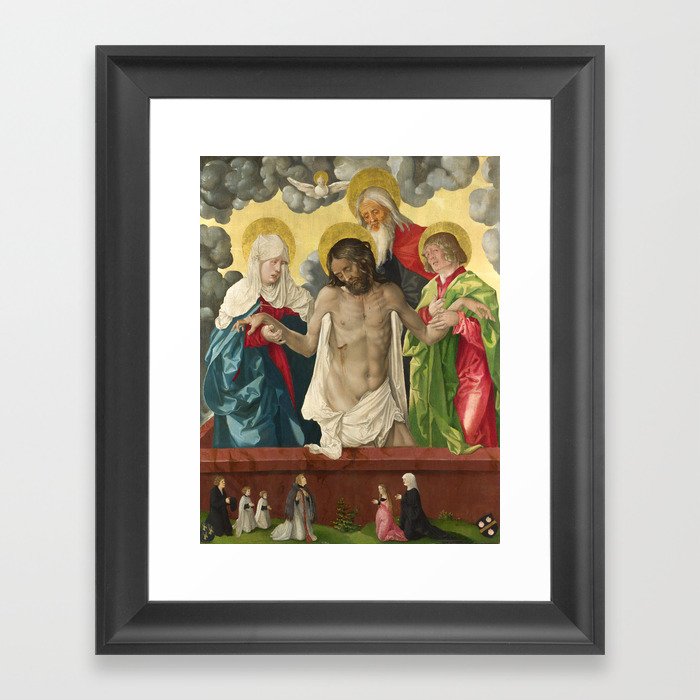 The Trinity and Mystic Pieta by Hans Baldung, 1512 Framed Art Print