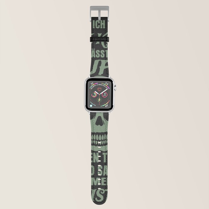 Hölle Teufel lustige Sprüche Apple Watch Band by HBfunshirts Society6