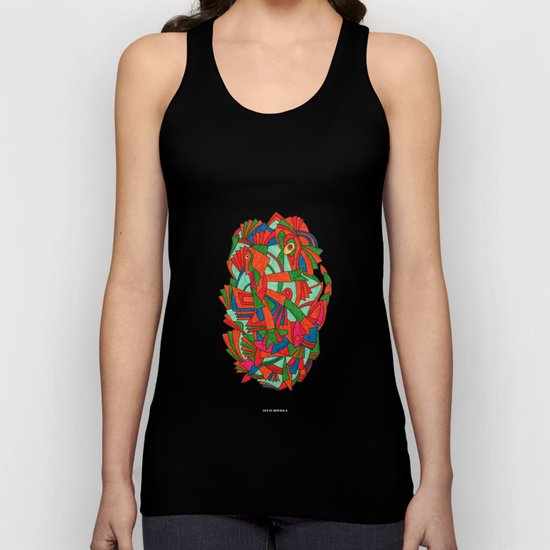 - faces S - Unisex Tank Top