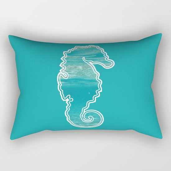 Seahorse Rectangular Pillow