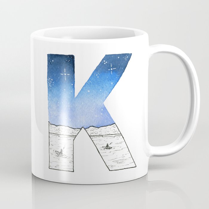 Galaxy Alphabet Series: K Coffee Mug