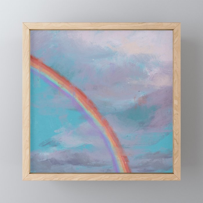 Rainbow  Framed Mini Art Print