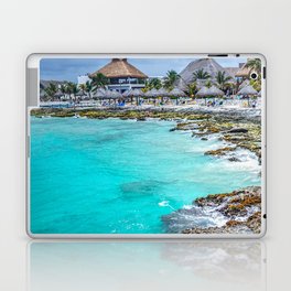 Mexico Photography - Beautiful Beach Resort On The Mexican Coast Laptop Skin