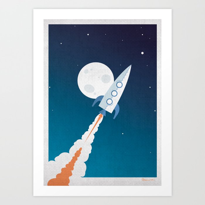 rocket print out